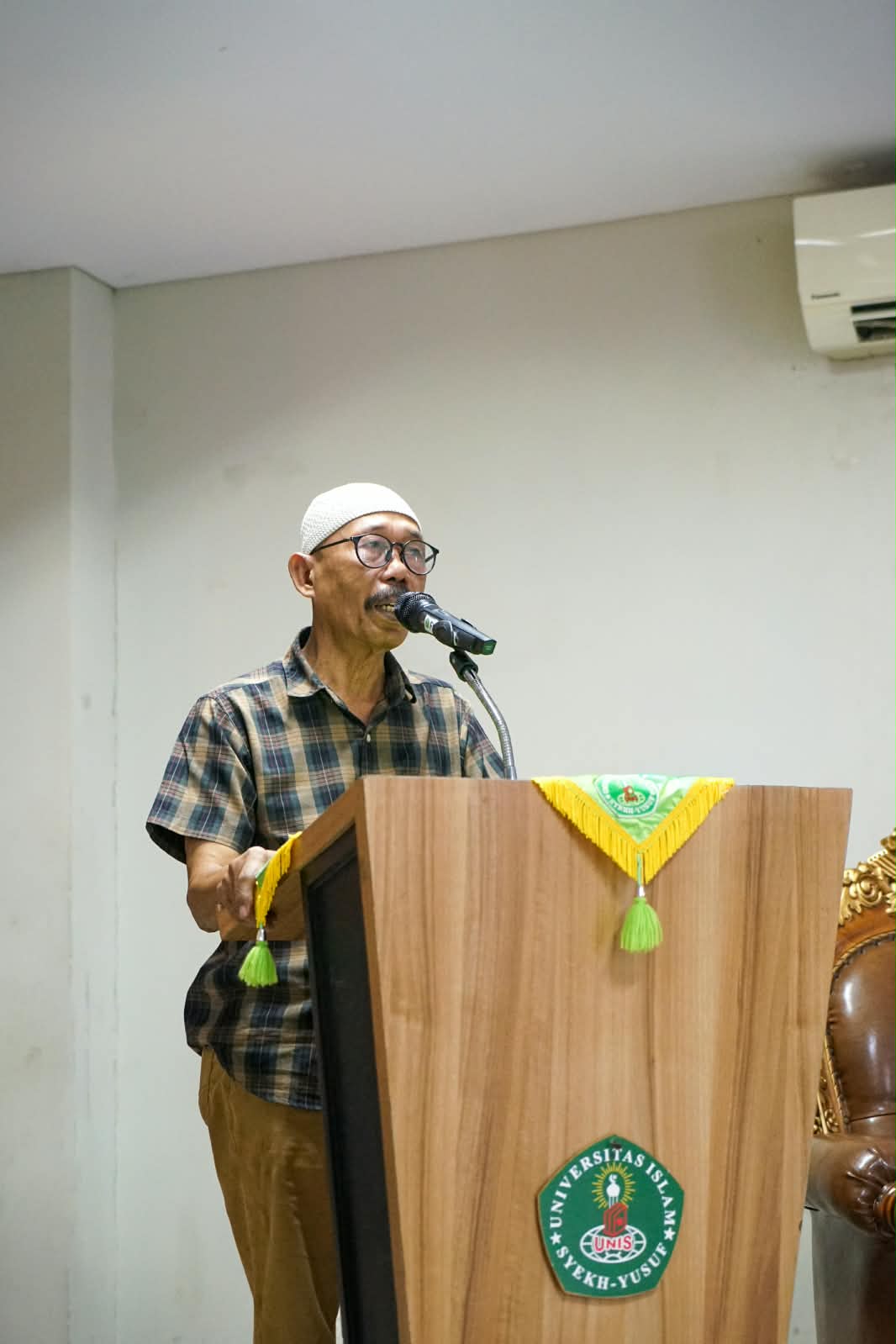 Dokumentasi sambutan dalam kegiatan