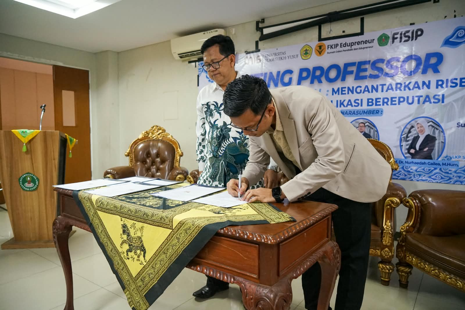 Penandatanganan dokumen kerja sama