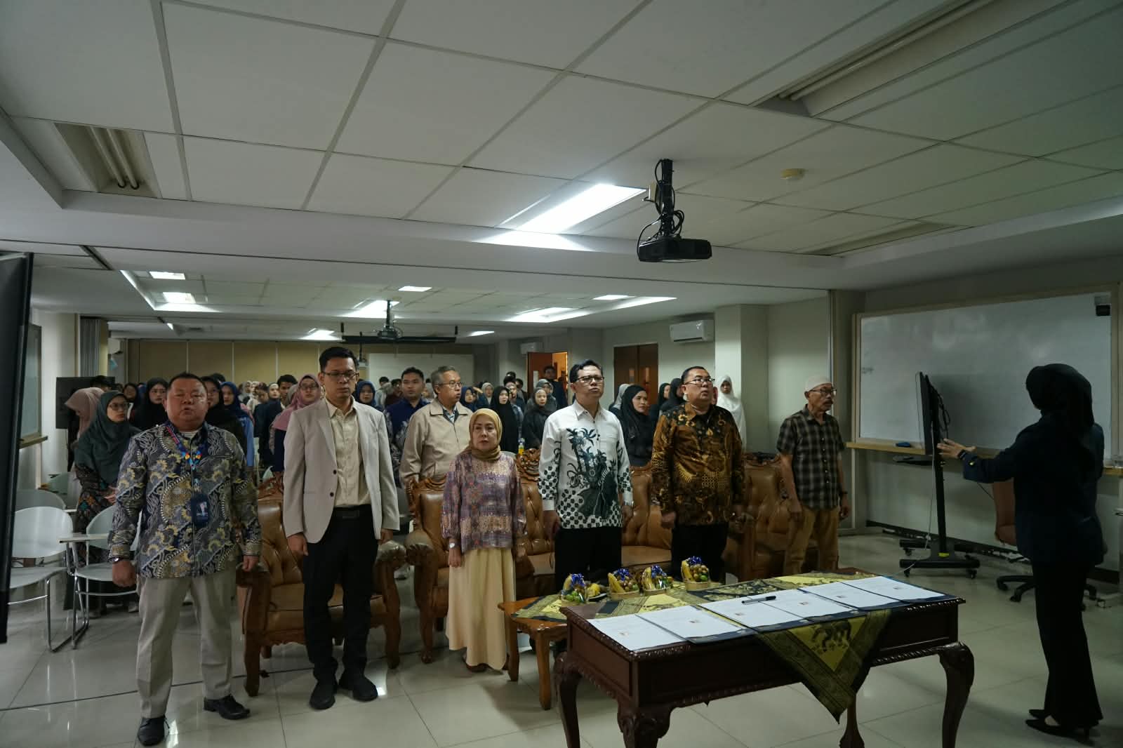 Peserta mengikuti kegiatan akademik