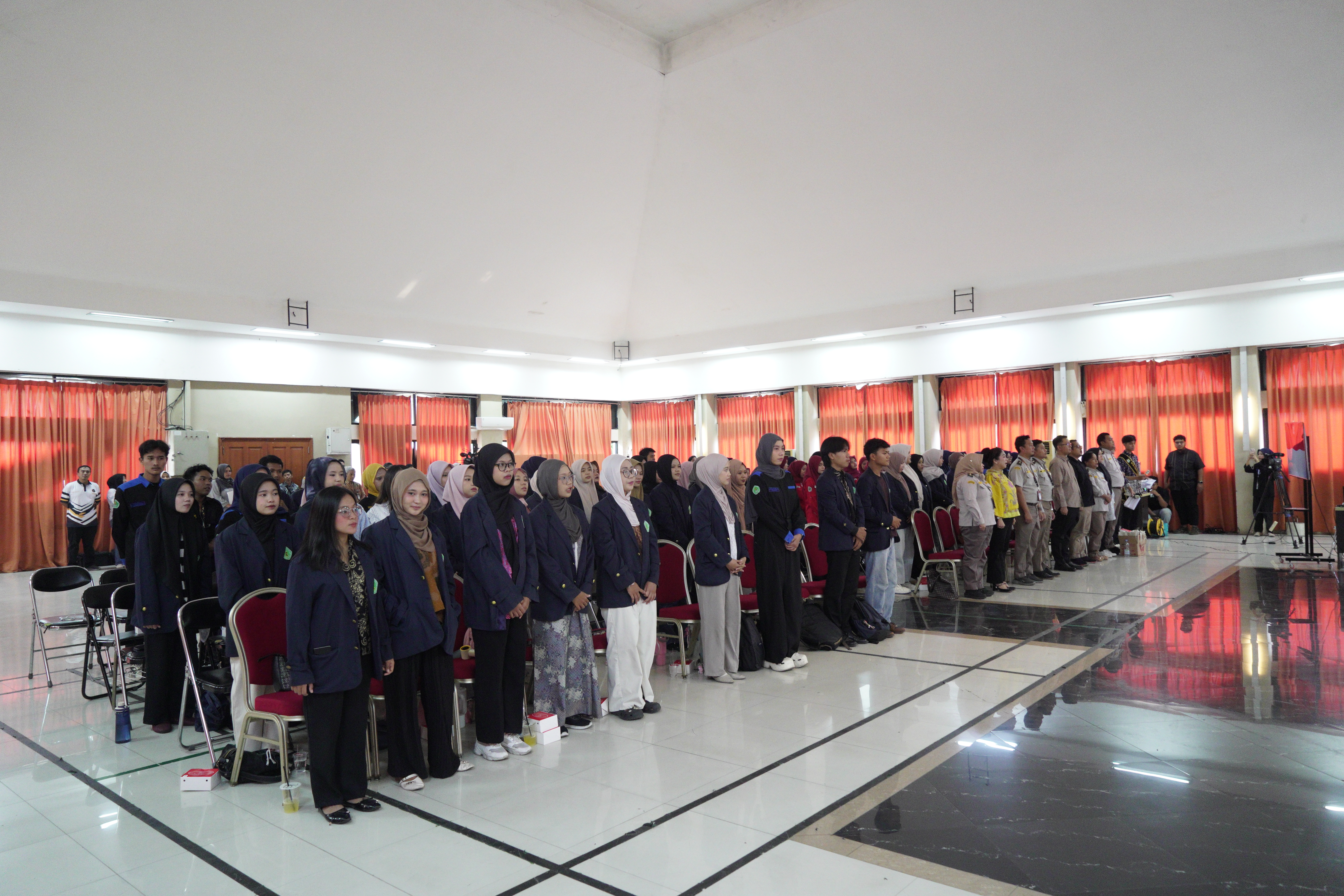 Peserta mengikuti kegiatan Karantina Goes to Campus