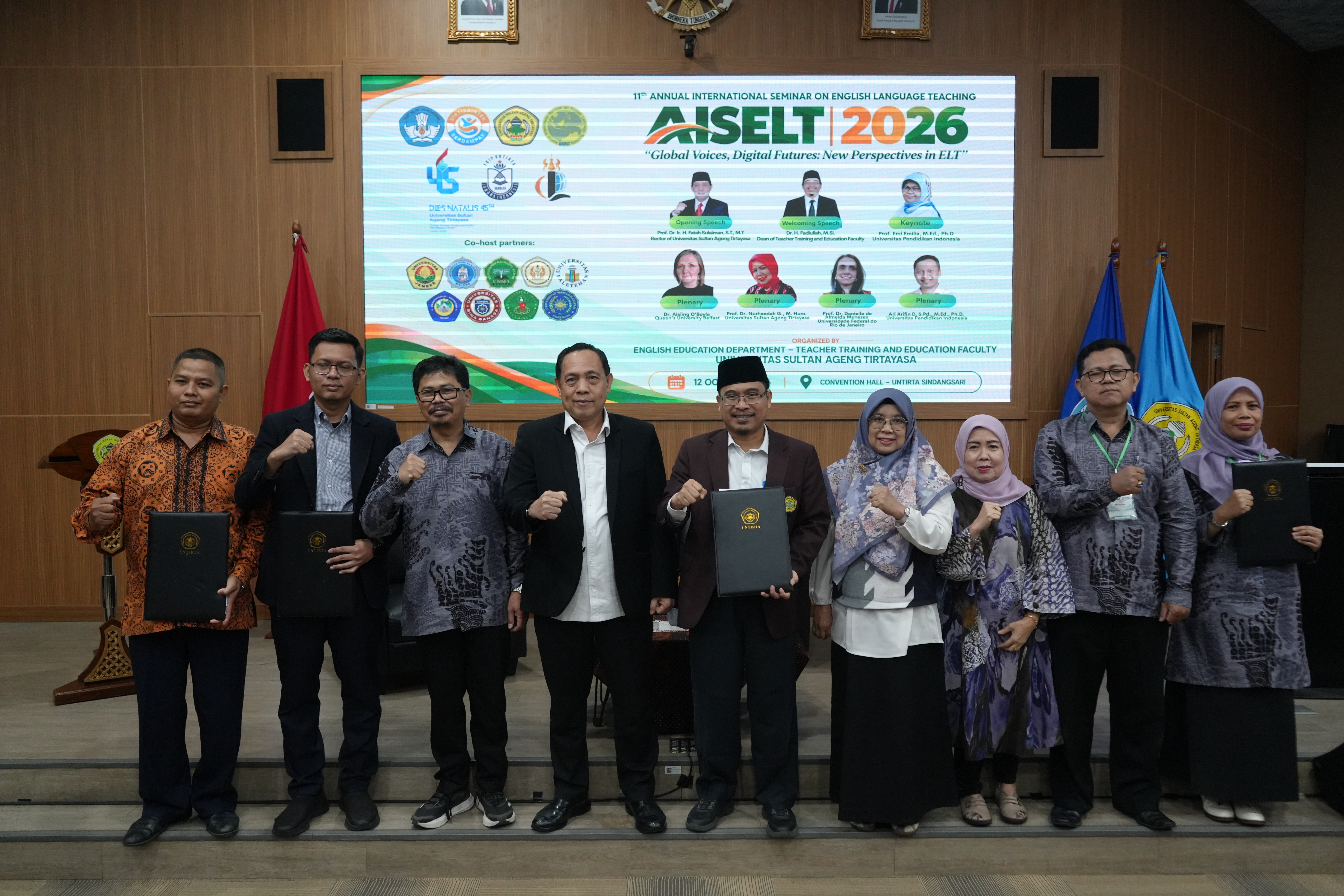 Dosen FKIP UNIS sebagai Presenter/Moderator