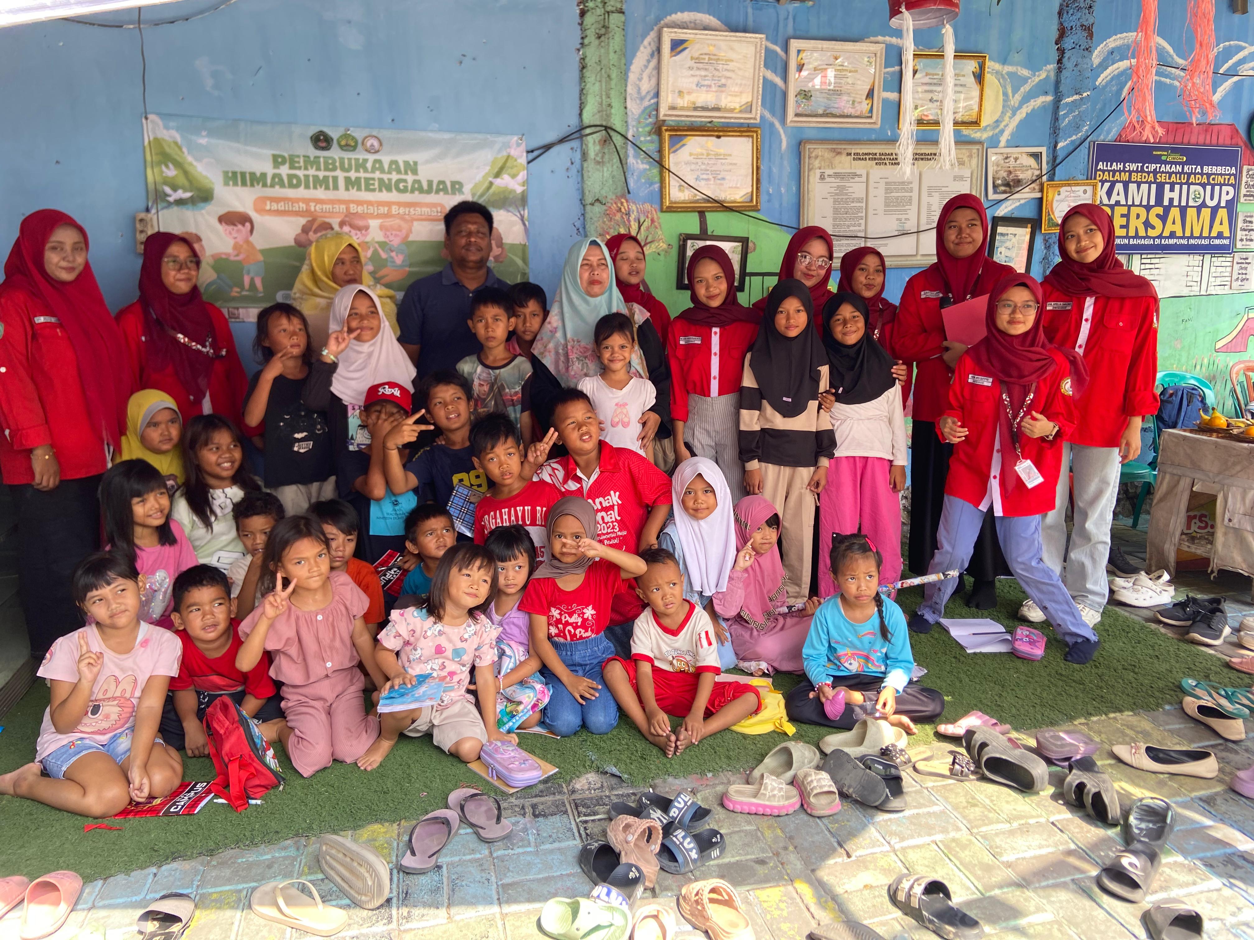Dokumentasi HIMADIMI FKIP UNIS di Roemah Tawon 6
