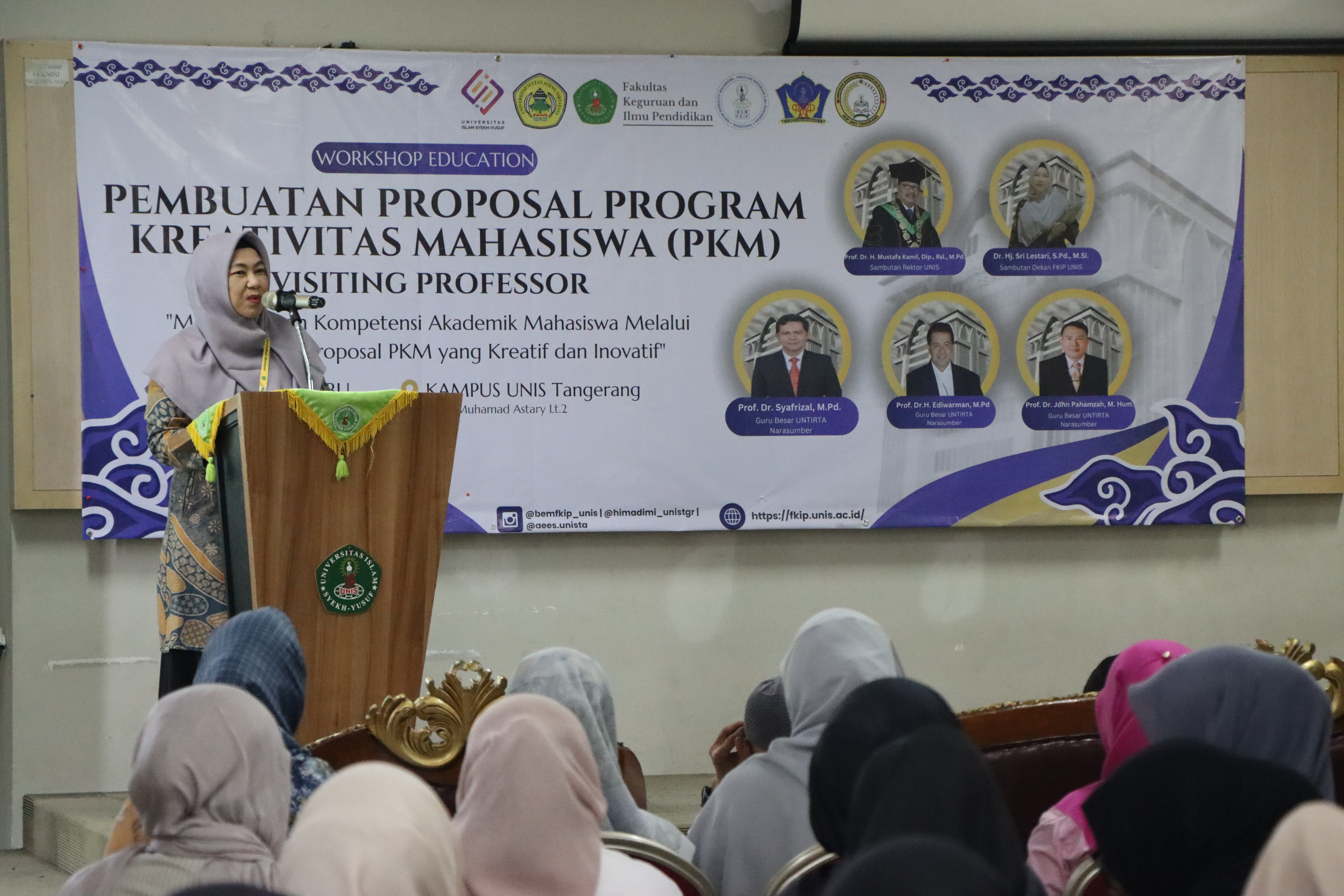 Workshop Education Pembuatan Proposal Program Kreativitas Mahasiswa FKIP UNIS