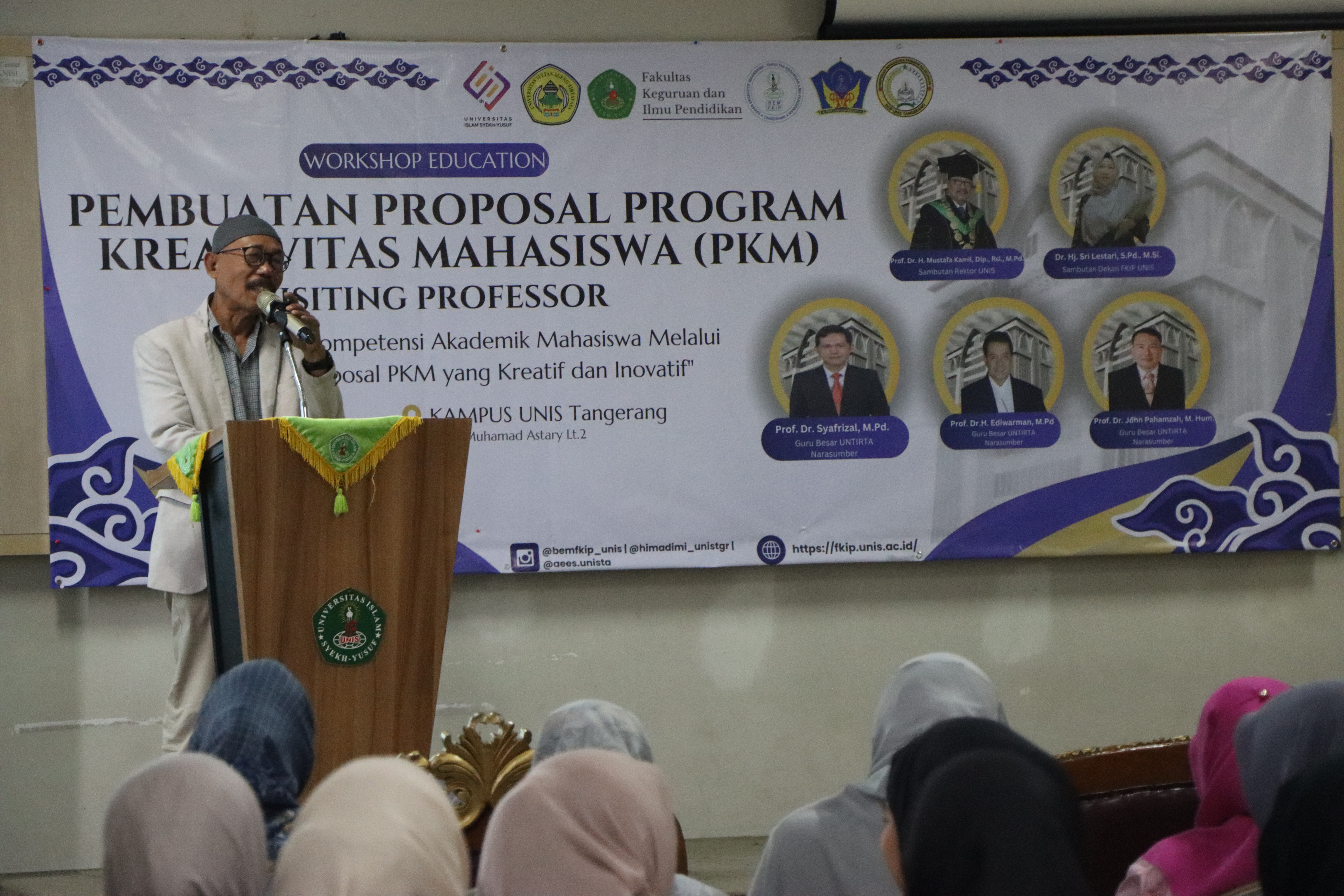 Peserta Workshop Education Pembuatan Proposal PKM FKIP UNIS