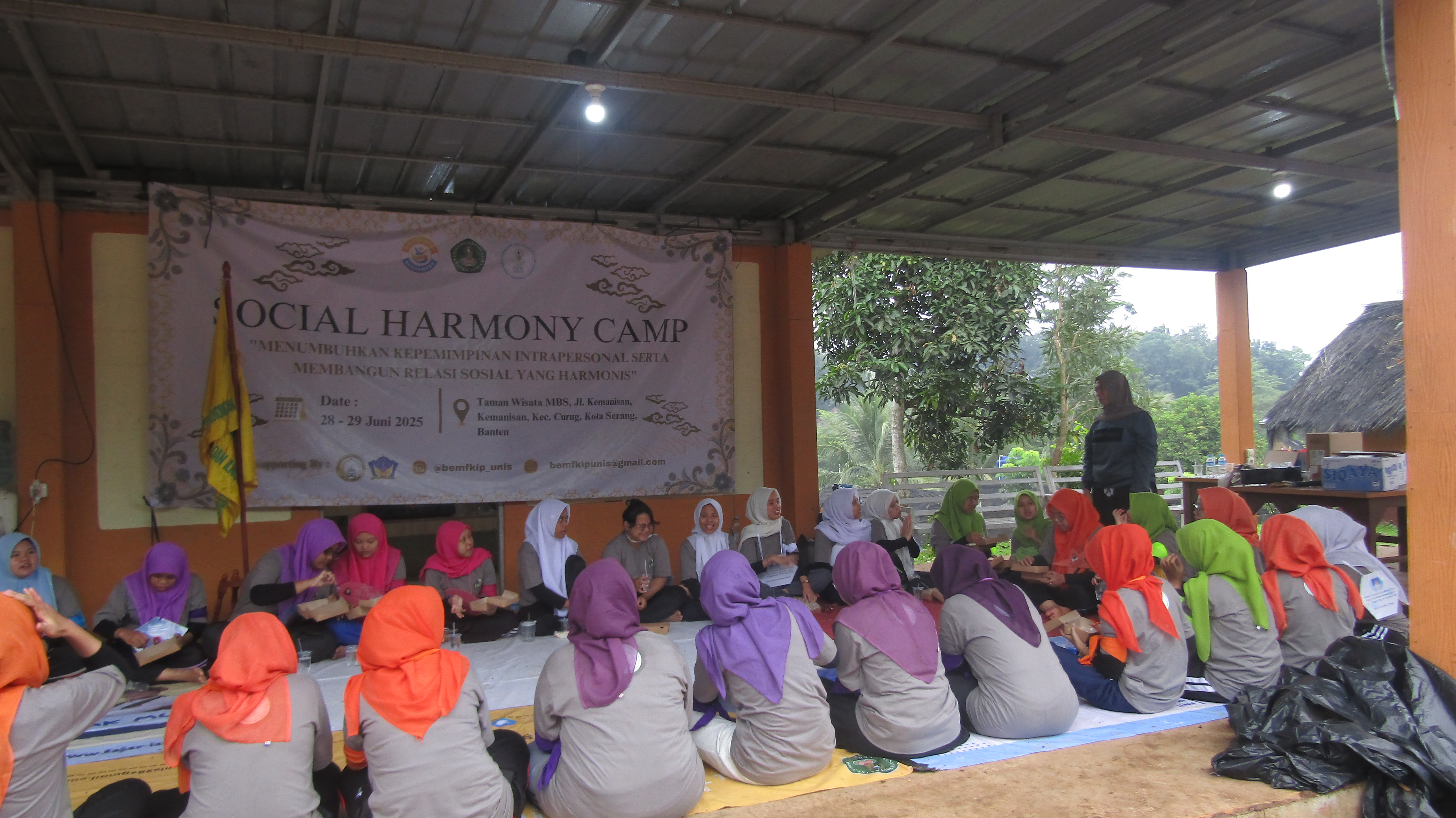 Kegiatan Social Harmony Camp FKIP UNIS 2025
