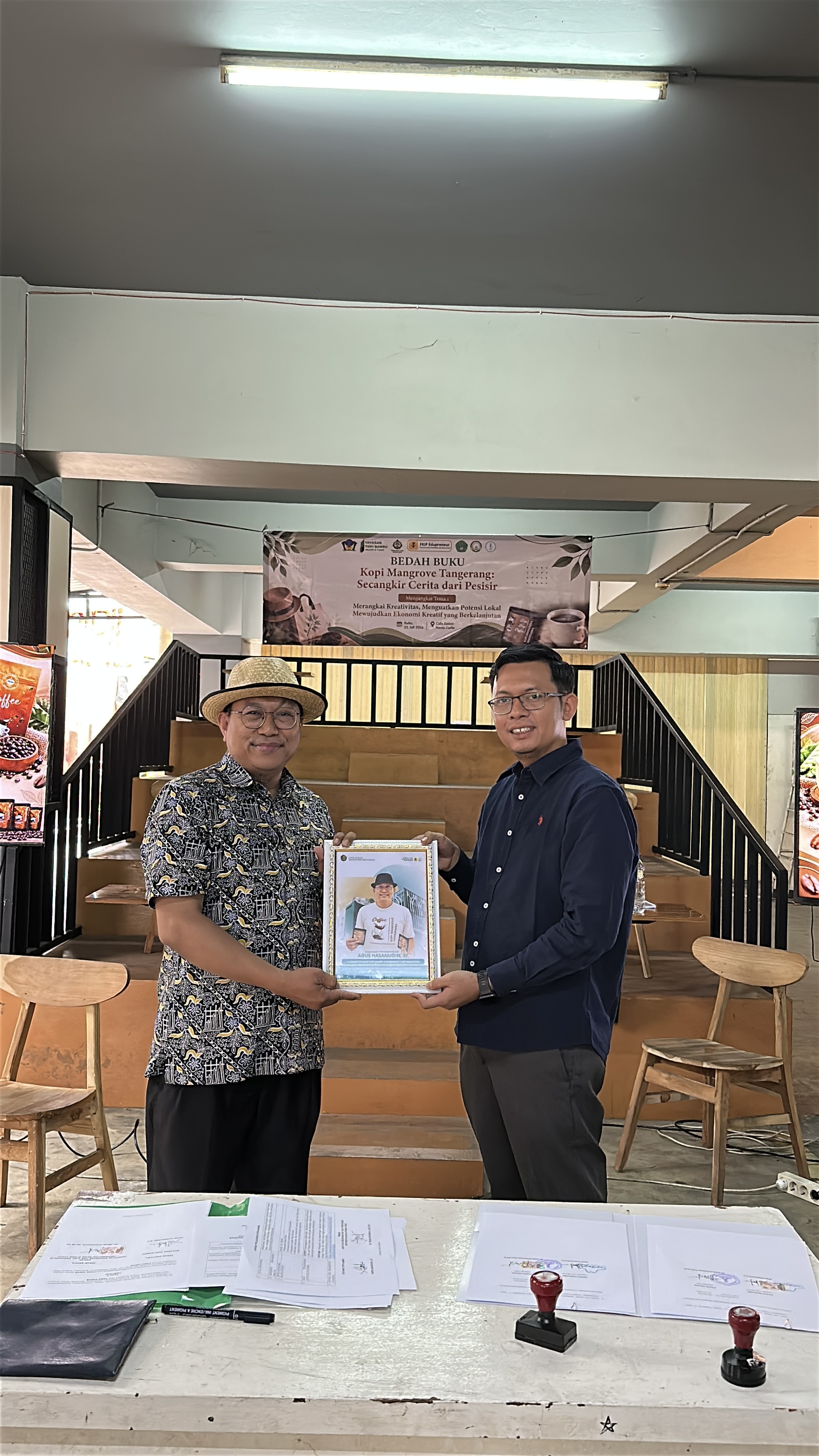 Bedah buku Kopi Mangrove Tangerang