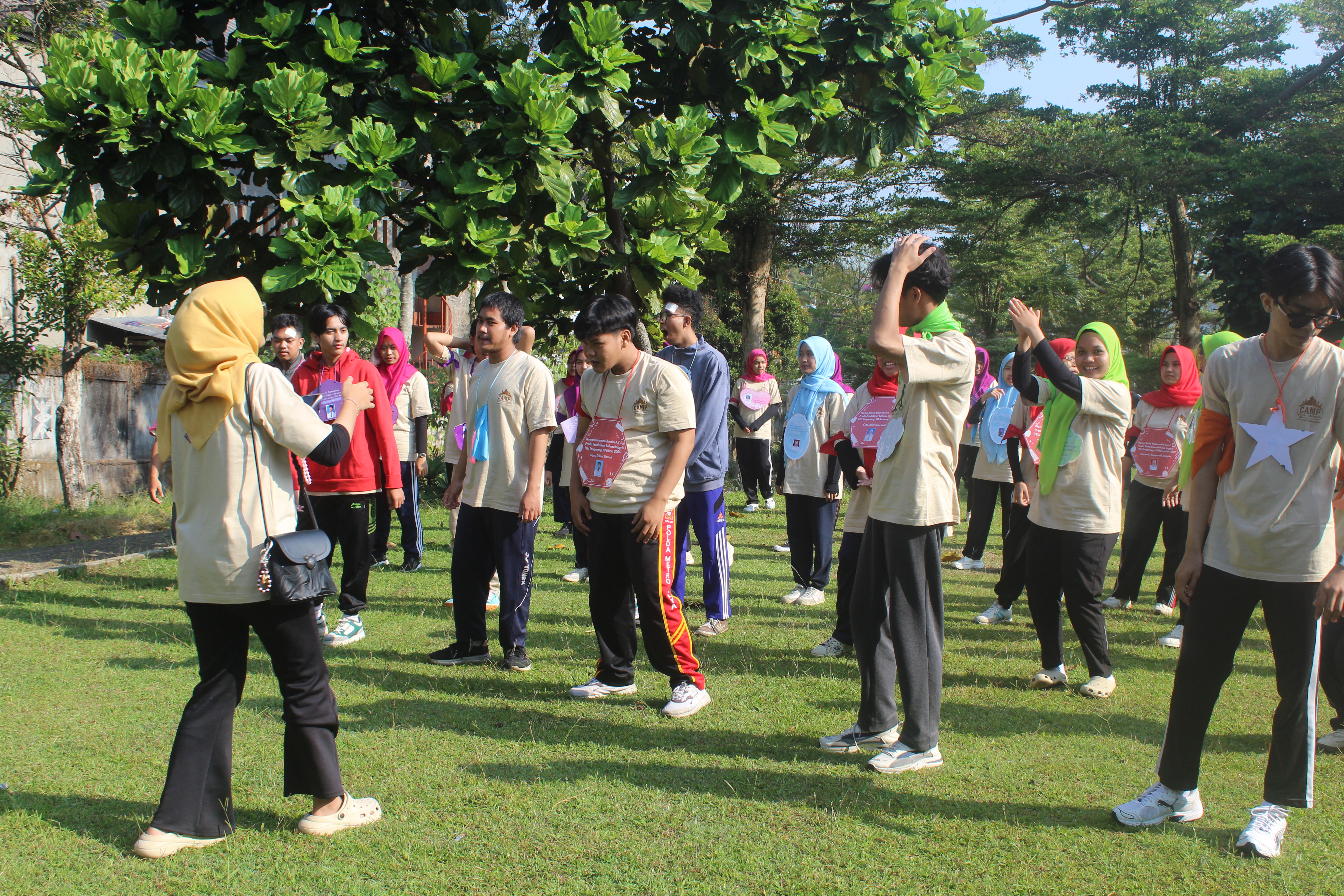 Kolaborasi mahasiswa FKIP UNIS dalam Social Harmony Camp 2026