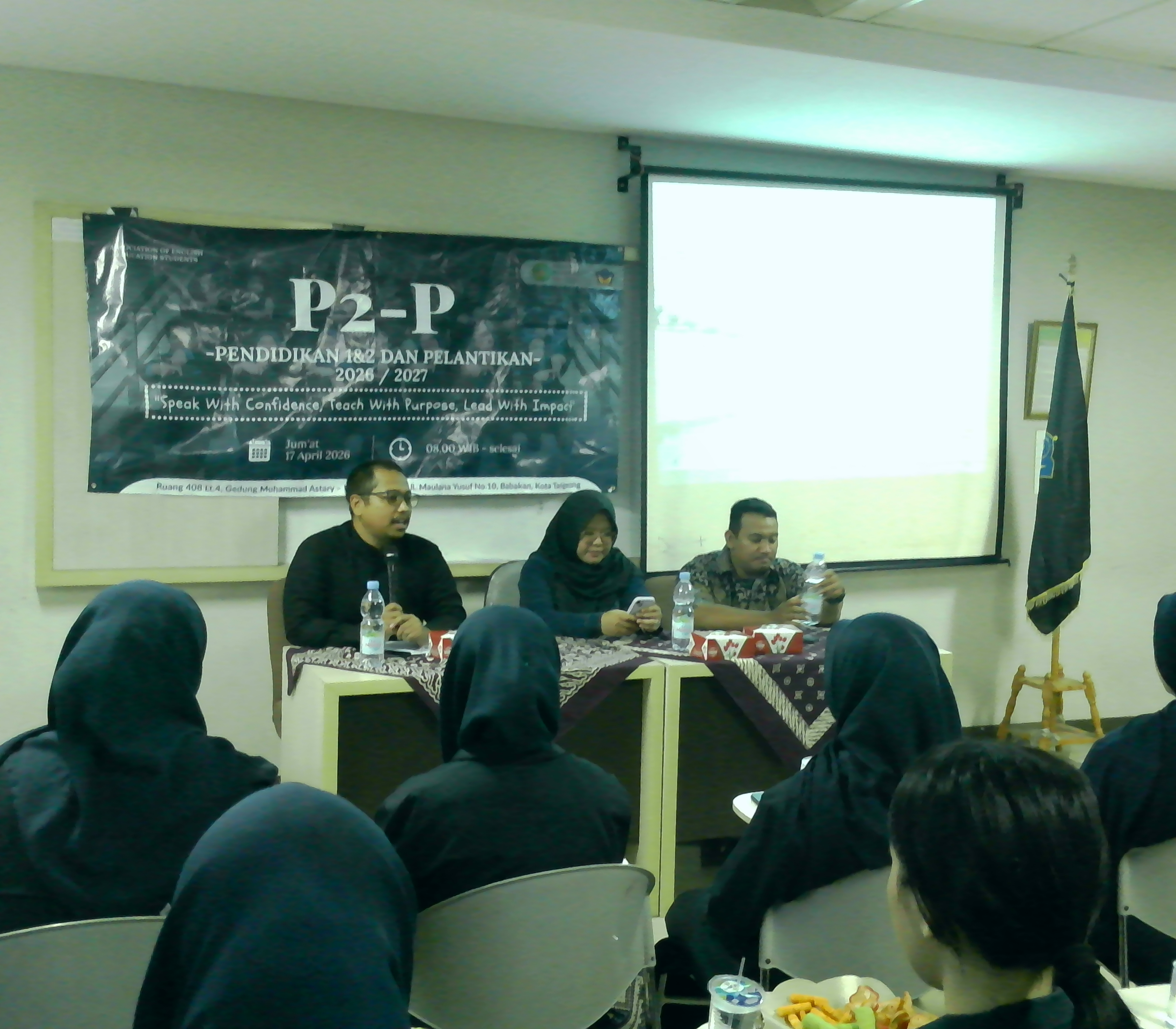 AEES FKIP UNIS Gelar P2-P dan Pelantikan, Siapkan Generasi Pemimpin Pendidikan Bahasa Inggris