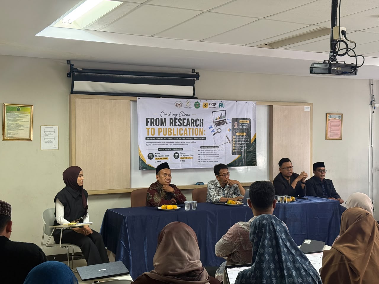 Suasana Coaching Clinic FAI UNIS