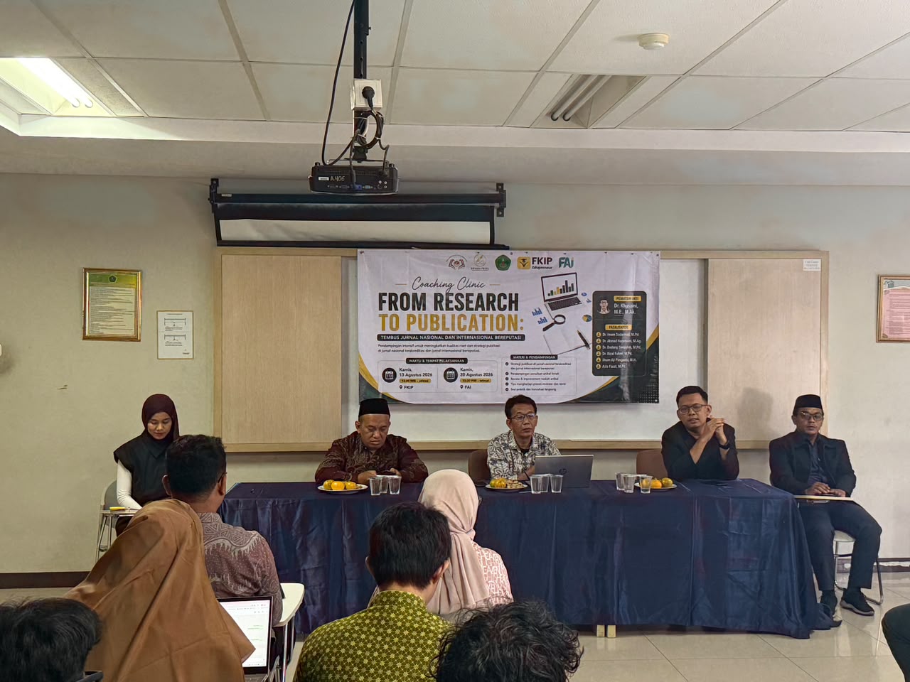 FKIP dan FAI UNIS Gandeng KOMEN dan Bidara Press, Dorong Dosen Tembus Jurnal Bereputasi