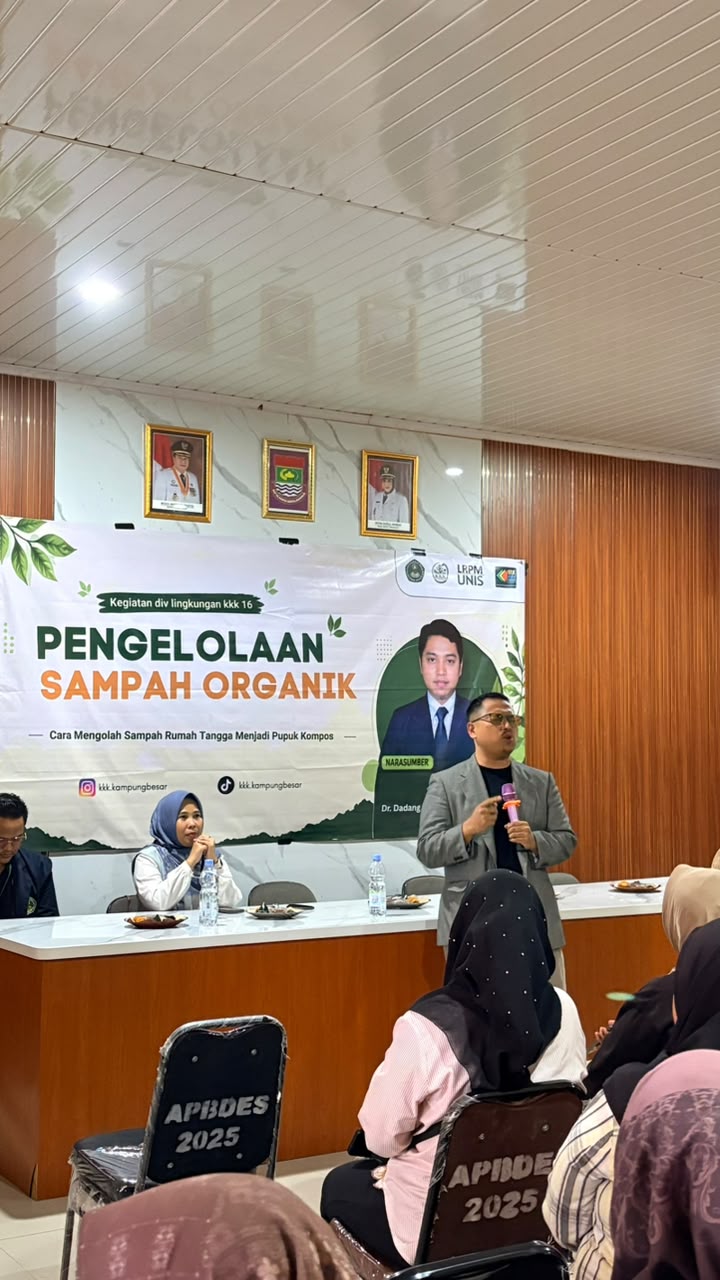 Implementasi SDGs Desa, Dosen FKIP UNIS Dampingi Kader PKK Olah Sampah Jadi Bernilai Ekonomi