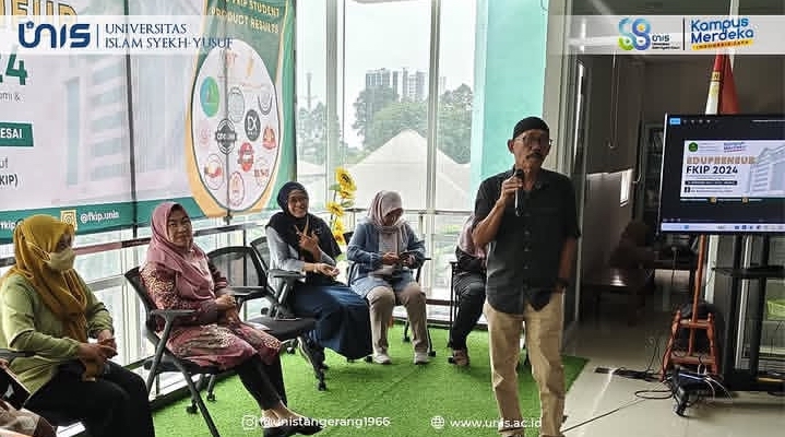 Sambutan pada Bazaar Edupreneur FKIP UNIS 2024