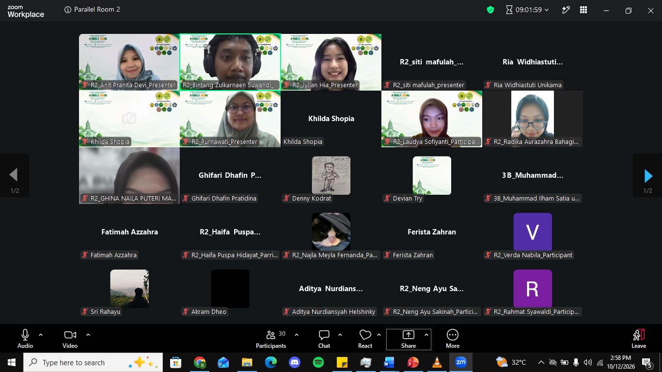 Sesi Foto Bersama AISELT 2026