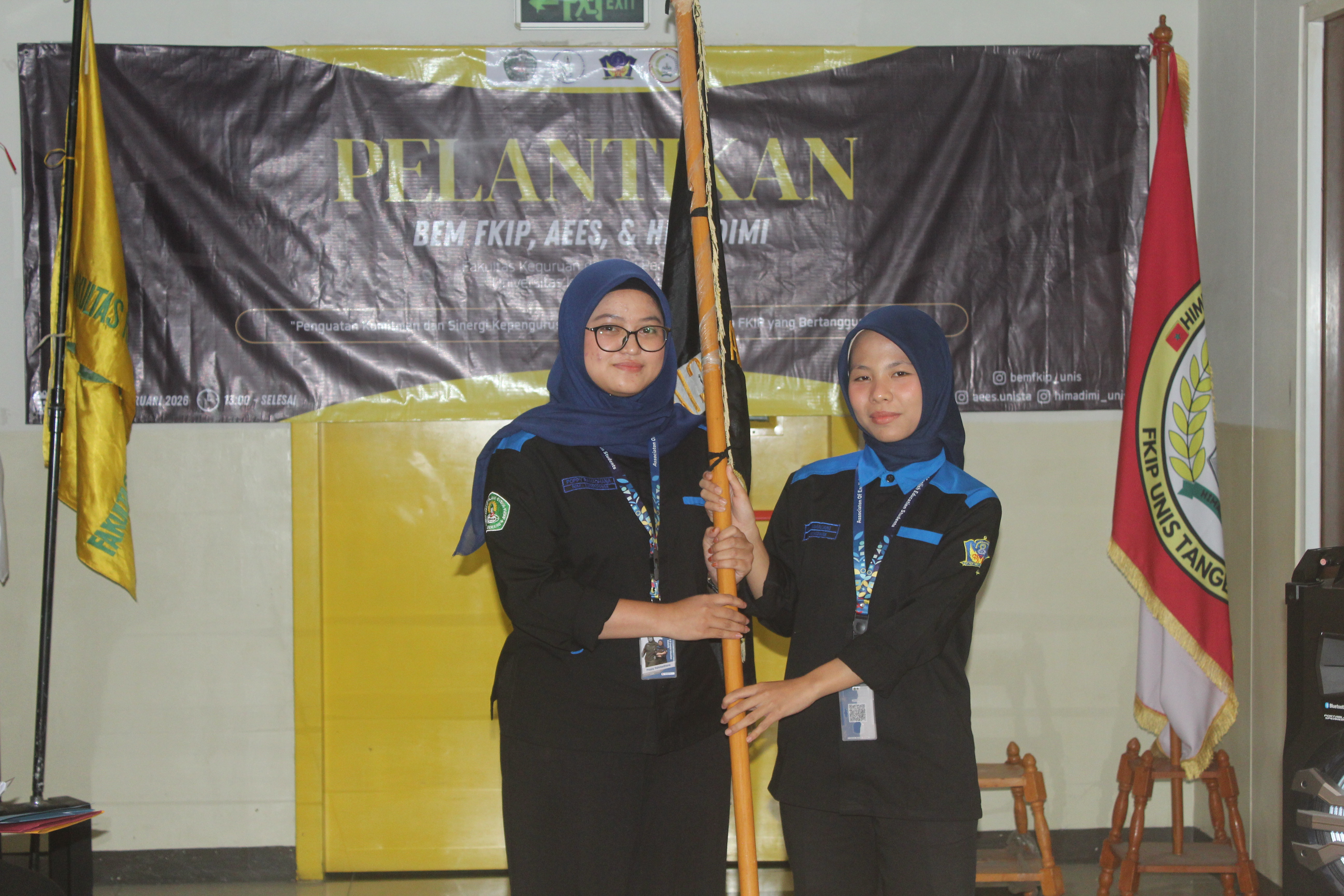 Pelantikan pengurus AEES FKIP UNIS