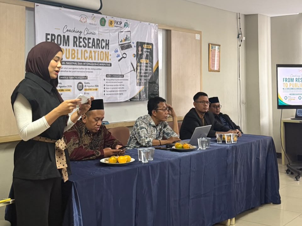 FKIP dan FAI UNIS Coaching Clinic
