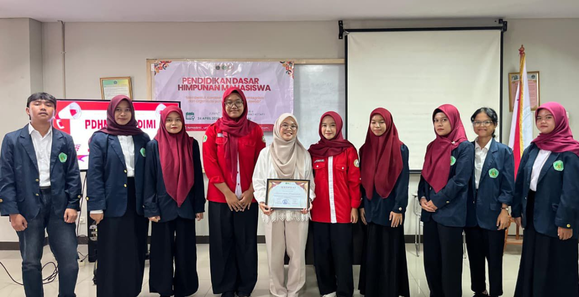 PDHM HIMADIMI FKIP UNIS Bekali Mahasiswa dengan Dasar Organisasi dan Kepemimpinan Berintegritas