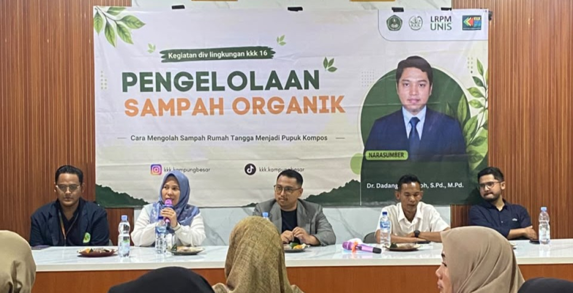 Implementasi SDGs Desa, Dosen FKIP UNIS Dampingi Kader PKK Olah Sampah Jadi Bernilai Ekonomi