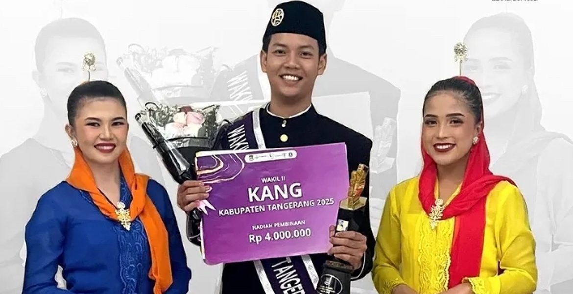 Mahasiswa Pendidikan Bahasa Inggris FKIP UNIS Raih Prestasi pada Pemilihan Kang Nong Kabupaten Tangerang 2025
