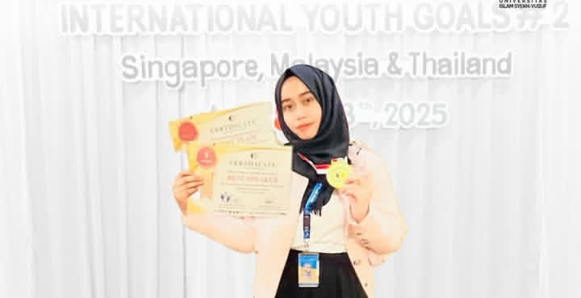 Mahasiswa Pendidikan Bahasa Inggris FKIP UNIS Raih Juara 3 Pembicara Terbaik di International Youth Goals Chapter 2