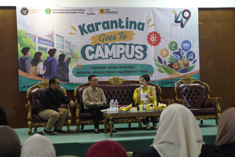 FKIP UNIS Gandeng Barantin Banten dan SawitNus, Dorong Lahirnya Edupreneur Berorientasi Ekspor