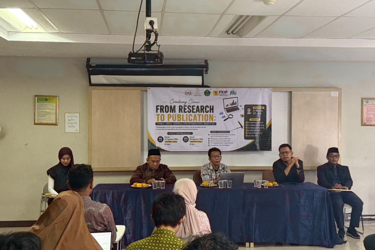 FKIP dan FAI UNIS Gandeng KOMEN dan Bidara Press, Dorong Dosen Tembus Jurnal Bereputasi
