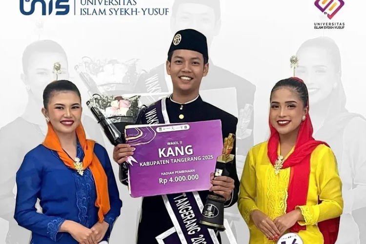 Mahasiswa Pendidikan Bahasa Inggris FKIP UNIS Raih Prestasi pada Pemilihan Kang Nong Kabupaten Tangerang 2025