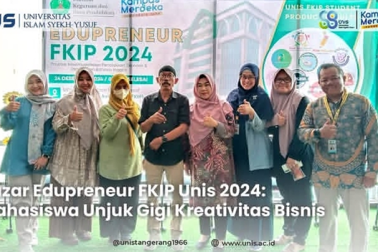 Bazaar Edupreneur FKIP UNIS 2024: Mahasiswa Unjuk Gigi Kreativitas Bisnis